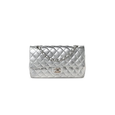 CHANEL METALLIC MEDIUM DOUBLE FLAP 1109300 (25*15*6cm)